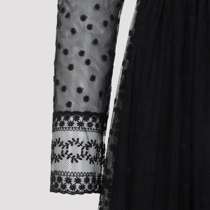 Alberta Ferretti Midi dresses - Black | 5be05f0a1a5c89e7ccf5aaf43d417b66c100a6d7