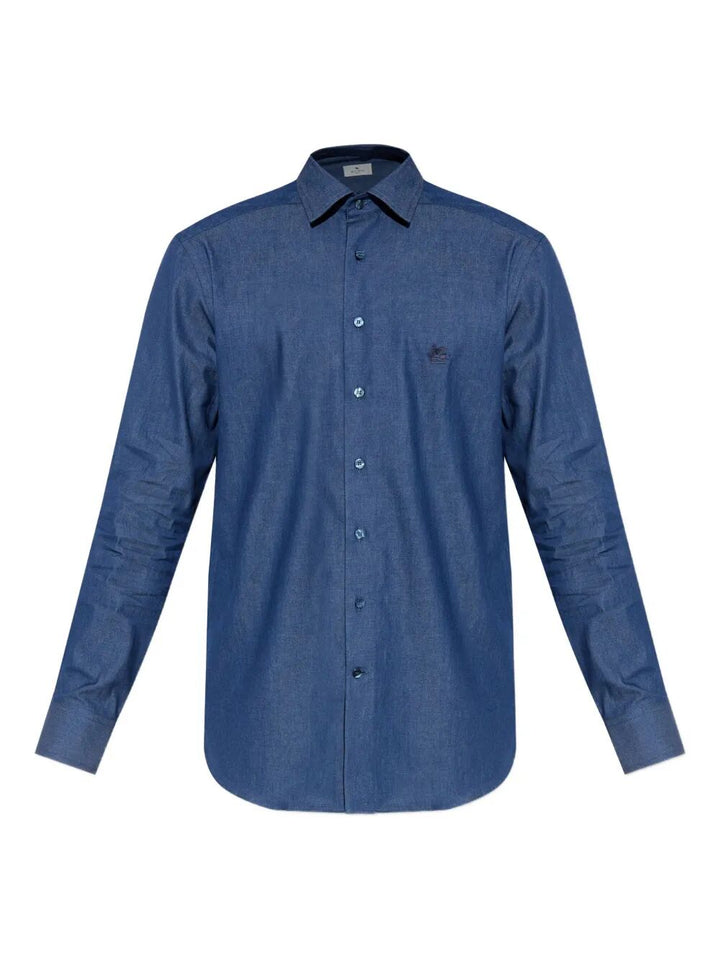AlaÏA Shirts - Blue | 292a18cd4891714f2a4b9ab8cab97b4e0ba88283