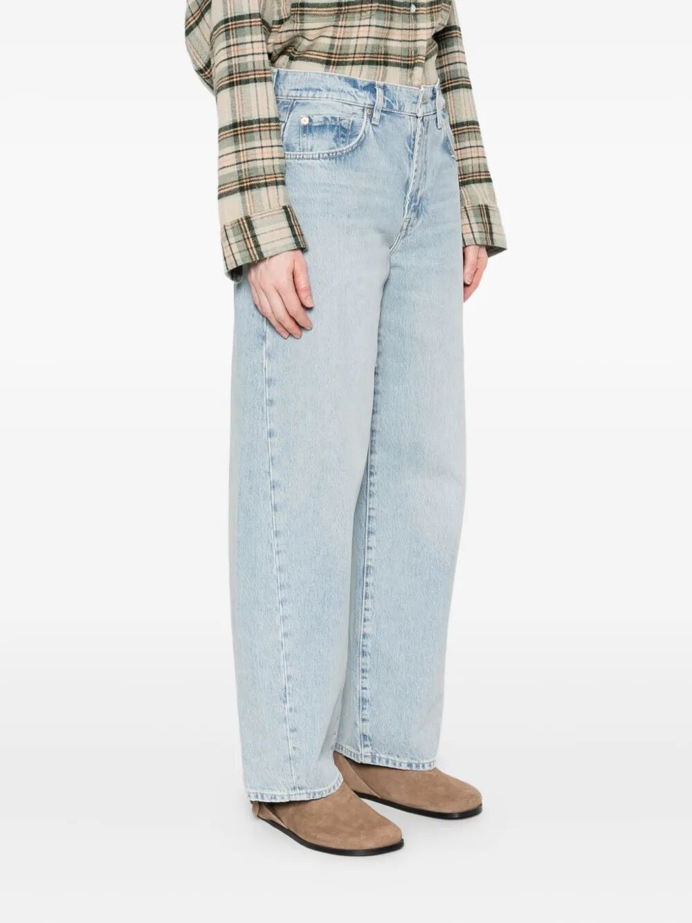 7 For All Mankind Wide leg - Blue | cc35e266610fc228481617841c74f230f2a046cf