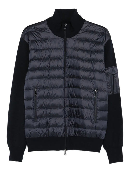 Wool Sleeve Quilted Jacket