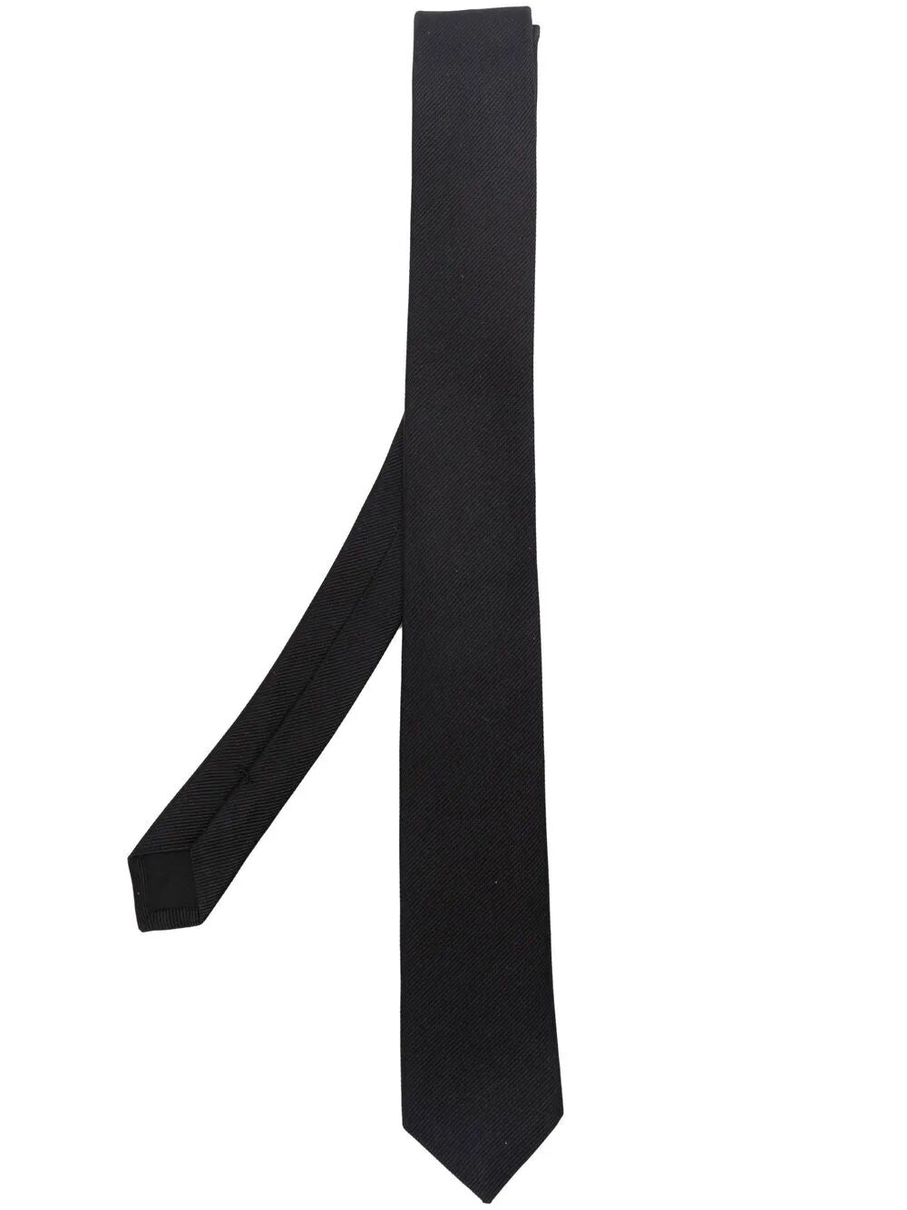 Saint Laurent Paris Ties - Black | e9ca07cd511ad3c103280547b4d091f32a17b893