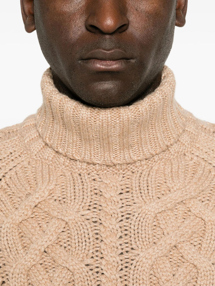 Brunello Cucinelli Turtle neck - Nude & Neutrals | 5c102a3387c1e37f5d128588111b9aa850579b80