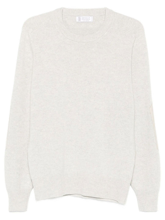 Cashmere Pullover With Patch