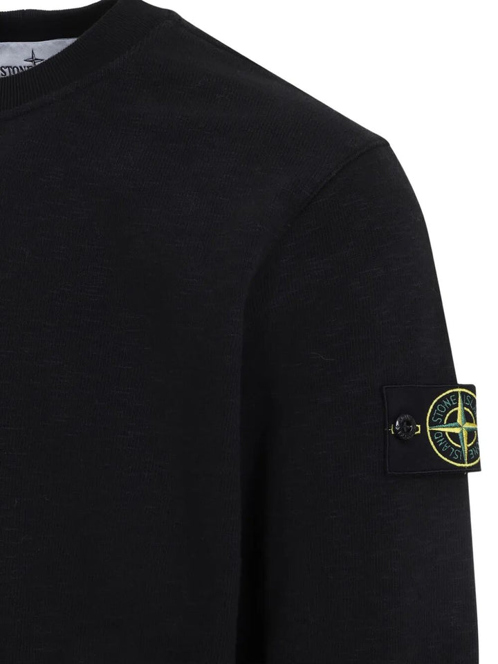 Stone Island Round neck - Black | b40d66102295e04632922a5bc4ca8e7ea68502da