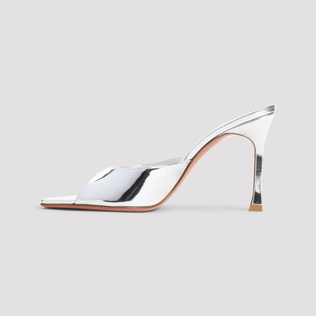 Amina Muaddi Sandals - Metallic | 35c3d31977d37b396e615d6f8b72e194db1e04d7