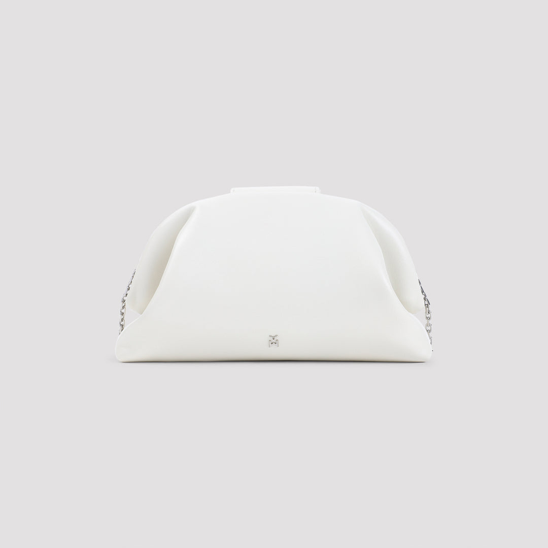 Amina Muaddi Handbag - Nude & Neutrals | 2e249e78a38d285f735bc21f97687821586e3d9e