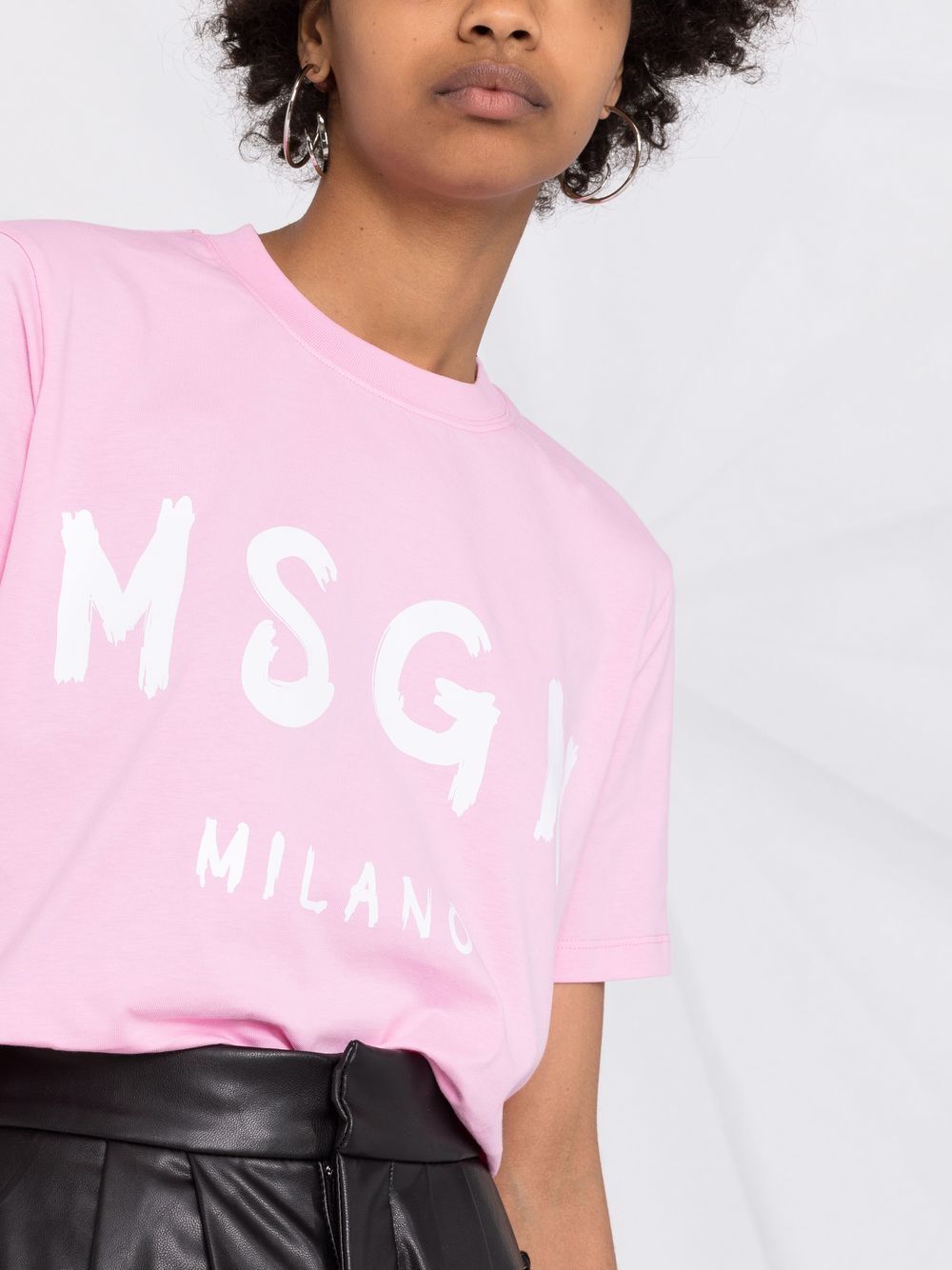 Msgm T-shirts - Pink & Purple | 72e058af7f39062efbc49431e3fbc6f9cd7de3d8