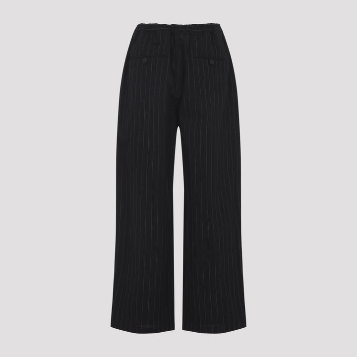 Studio Nicholson Wide leg - Black | 93bf37a15281bdef051abe890b8f74ae377d1d22