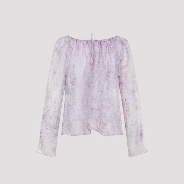Alberta Ferretti Blouse - Pink & Purple | d93b830b9ebd0d350652d3be75723e0441bfb30a