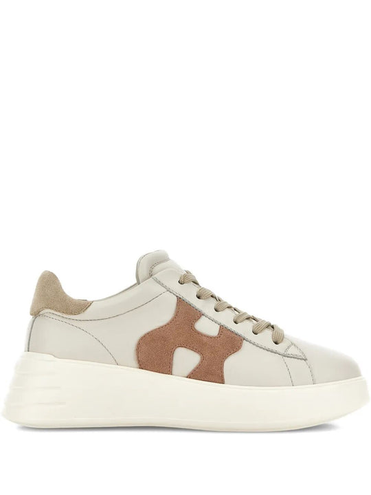 Smooth Leather Hogan Rebel Sneakers