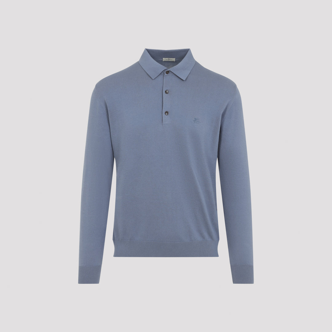 Etro Polo neck - Blue | 31a3184f42440f35c764b06996f9ba570e5b0434