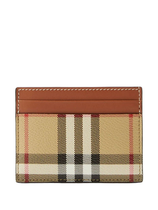 Sandon Check Card Case