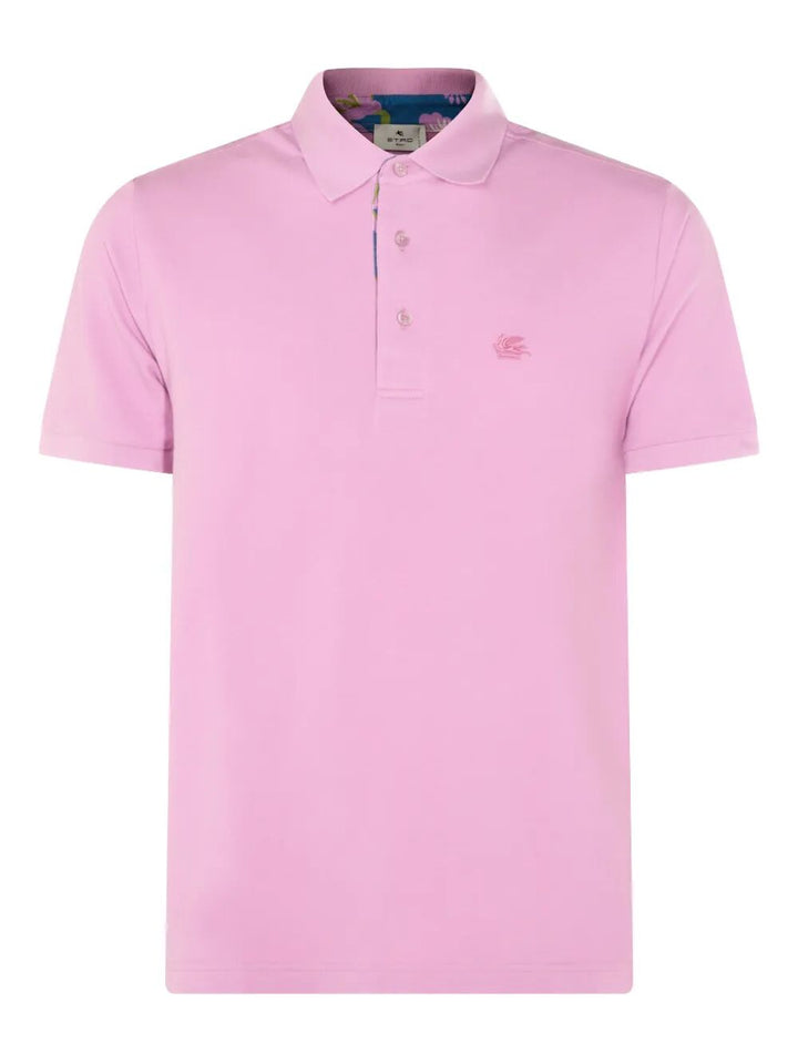 Etro Polo - Pink & Purple | f5df68357562d4487991f7d0d7b5cadb5083243f