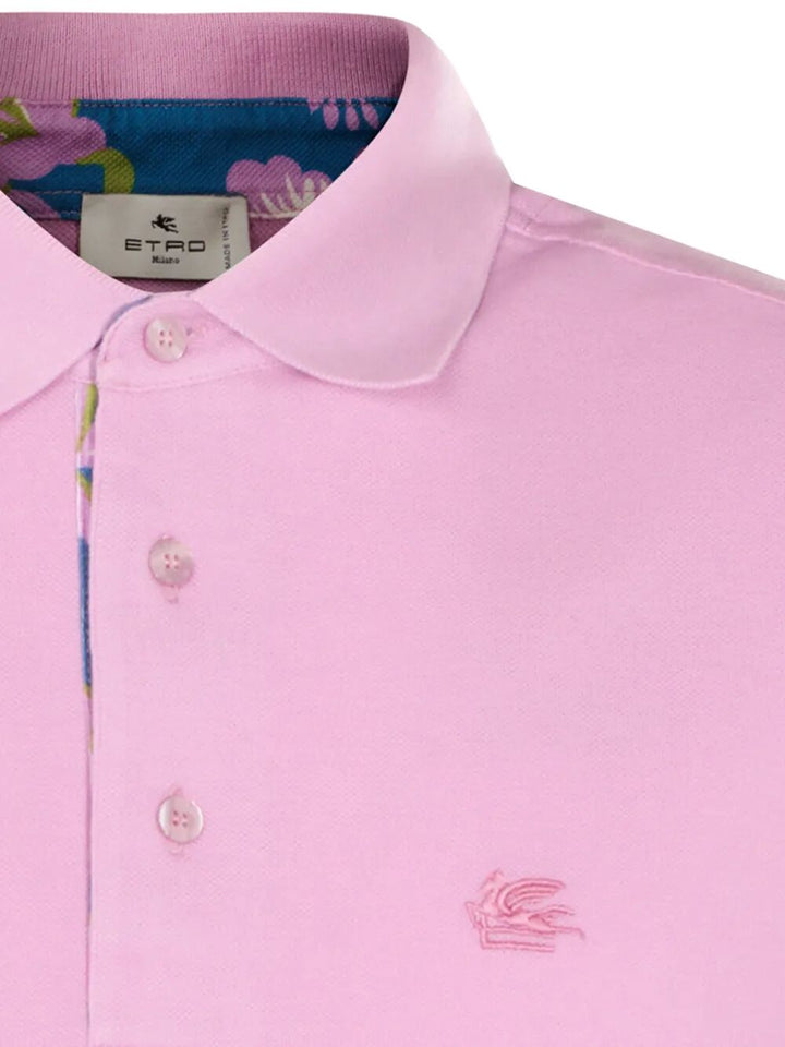 Etro Polo - Pink & Purple | a0629a262cf203ee0ffa4114dd864541449a87a9