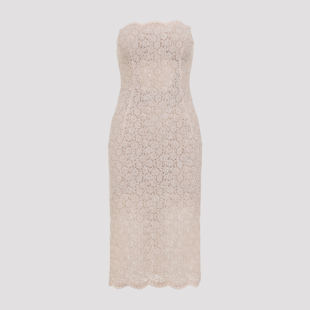 Ermanno Scervino Midi dresses - Nude & Neutrals | 8ae107f2e028c1928176ce93fecbb7c33f7b6ccd