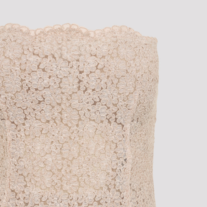 Ermanno Scervino Midi dresses - Nude & Neutrals | 5f7bc70109a1af132030bbd4ceafa1a9e3335428