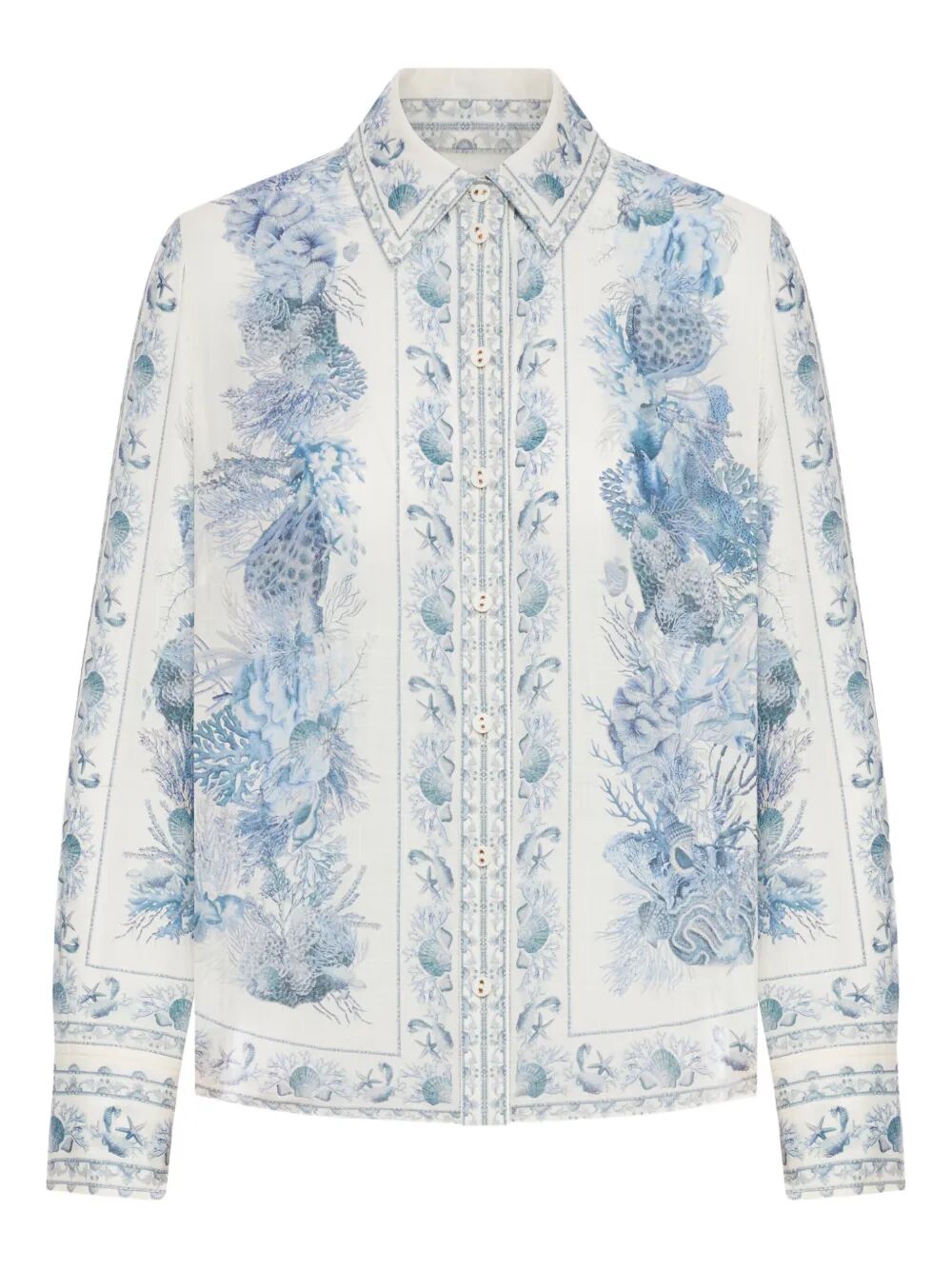 Zimmermann Print - Blue | ea00373d383539eabf5c1389439f1c25ec455934