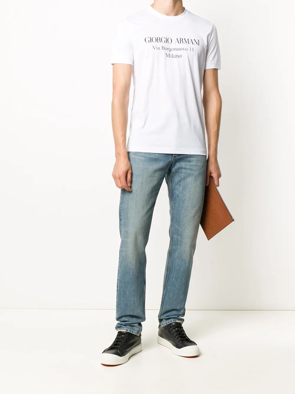 Giorgio Armani T-shirts - White | 93a30a07660cd4a4db3ceb126098cee3bcd3981b