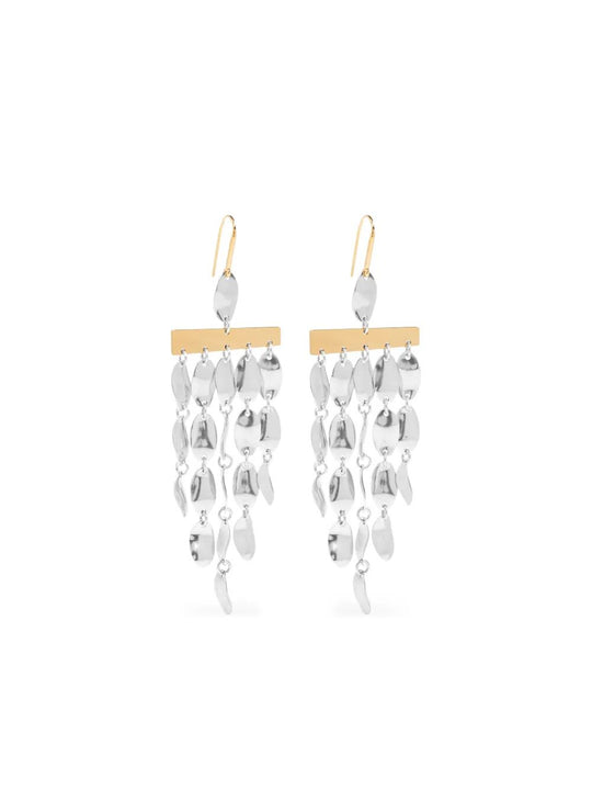 Fringe Pendant Earrings