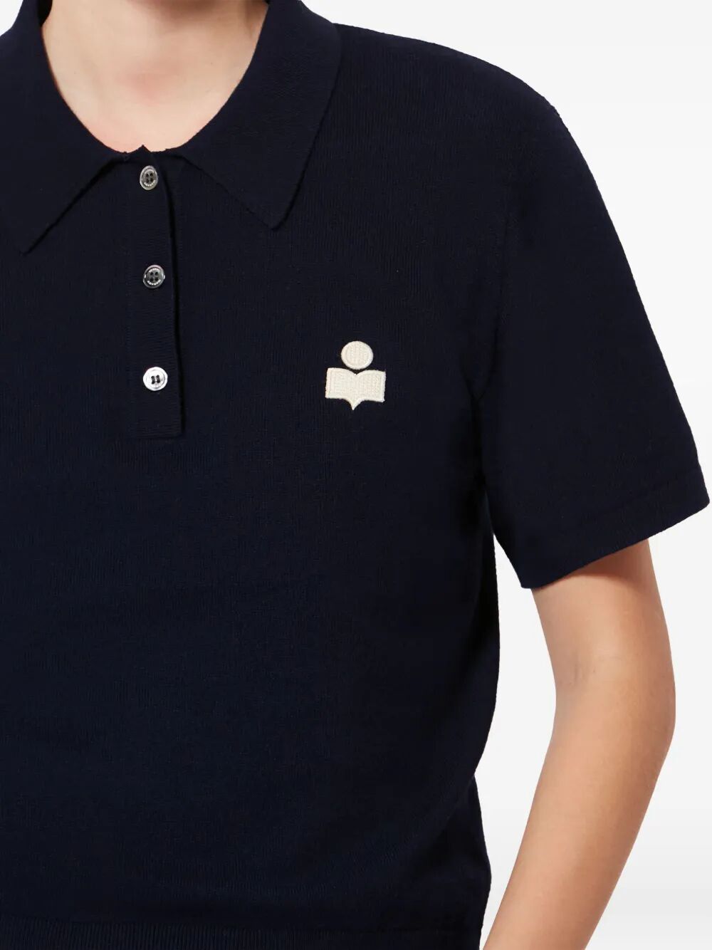 Marant ÉToile Polo - Blue | 40ee21f2c15032259088694c4f8fb819421f1b77
