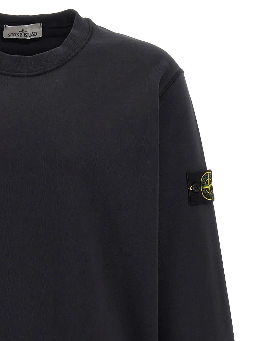 Stone Island Round neck - Black | a95258860a77b915b6b2fc40ed84a4ae2cea68c3