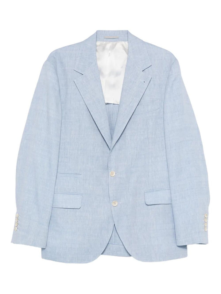 Brunello Cucinelli Blazer - Blue | 9537dc63c8fa5f486b6a5de15f305ddd2bbc5ac2