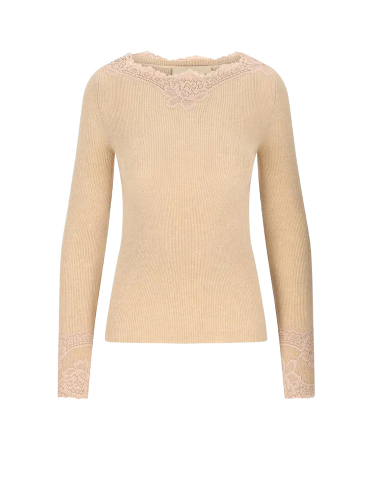 Valentino Sweaters - ALABASTER/ROSE DUST | 95e8125f9c9e5c702ad75902fb352aed49daabd3