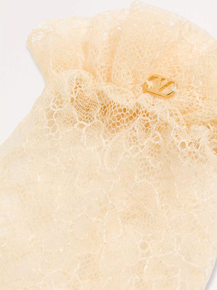 Valentino Garavani Gloves - BLUSH GREY/ORO | d7f5e2fc9bf2b671c6ec74ccf3c642b5b2eb84dd