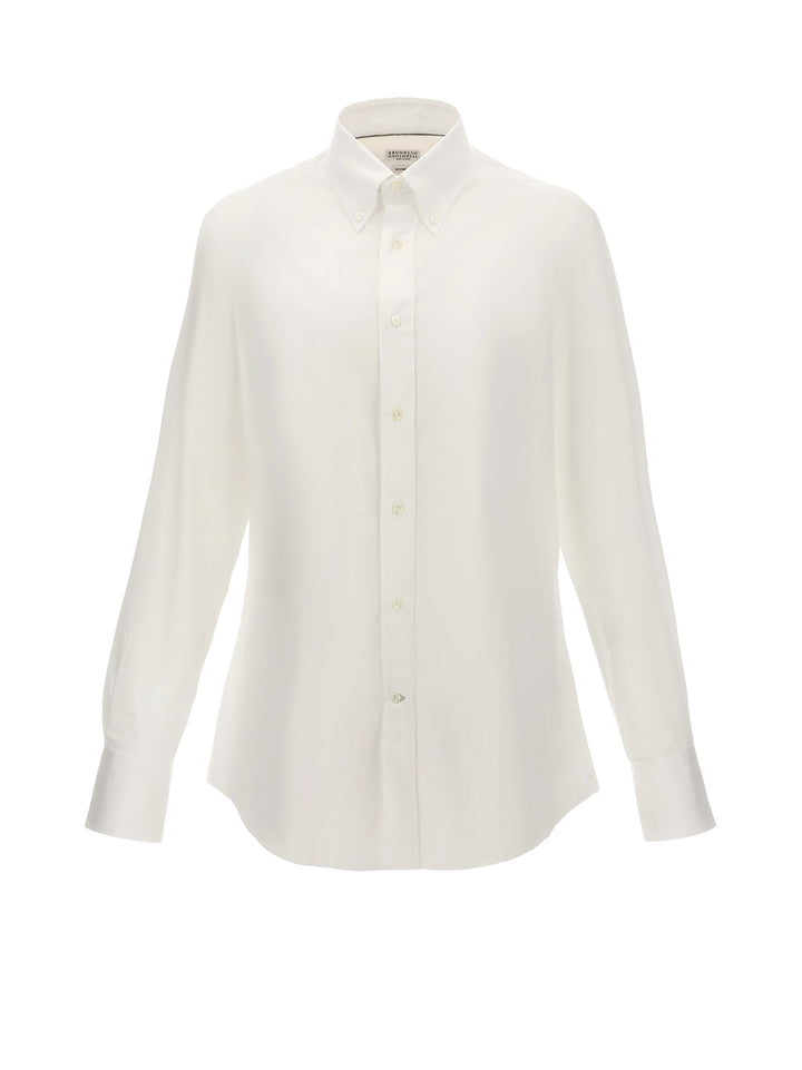 Brunello Cucinelli Shirts - Light and natural | 0d25eab00ec47753da2674fed28273f883fb8abd