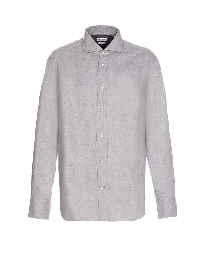 Brunello Cucinelli Shirts - Blacks and greys | 6f4d05ff44baebd6832380d868023385e4915d6e