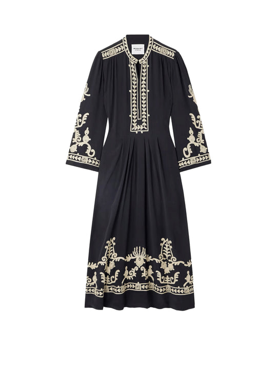 Feliana Viscose Long Dress