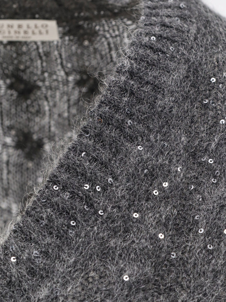 Brunello Cucinelli Sweaters - Blacks and greys | 01255b4216c4db248c86b2fe547aef412255c366