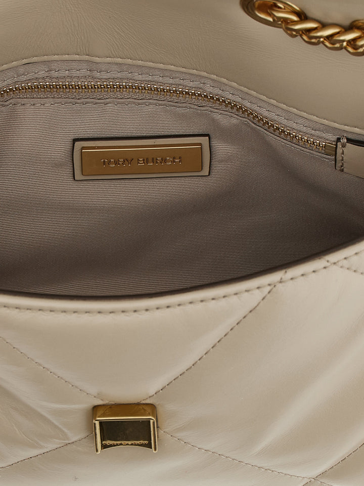 Tory Burch Kira Diamond Quilted Crossbody Bags - White | 87e674660340ec102e405541c9253cbd66b16c86