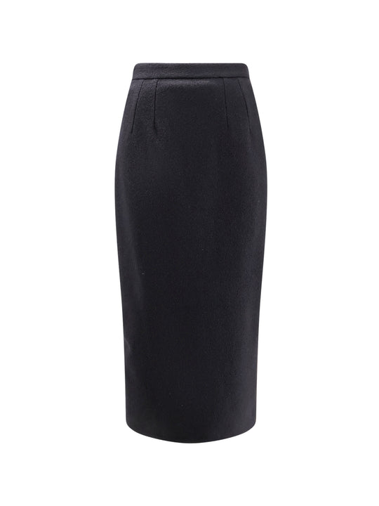 Wool Pencil Skirt