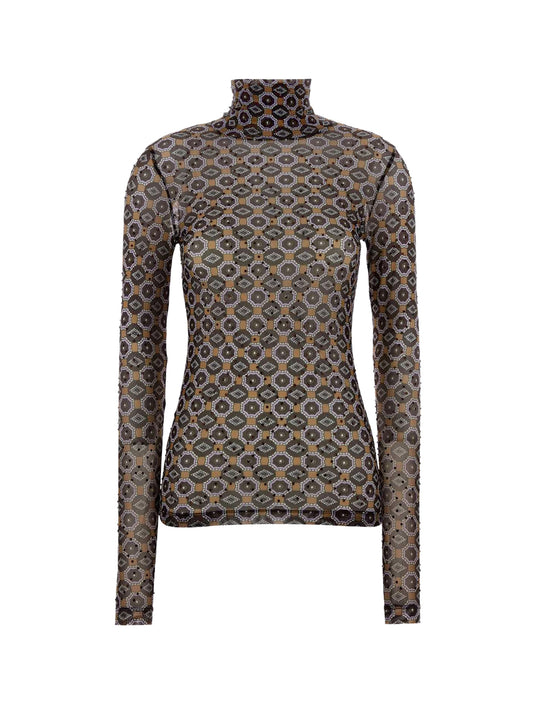 Hoyser Top With Sequins