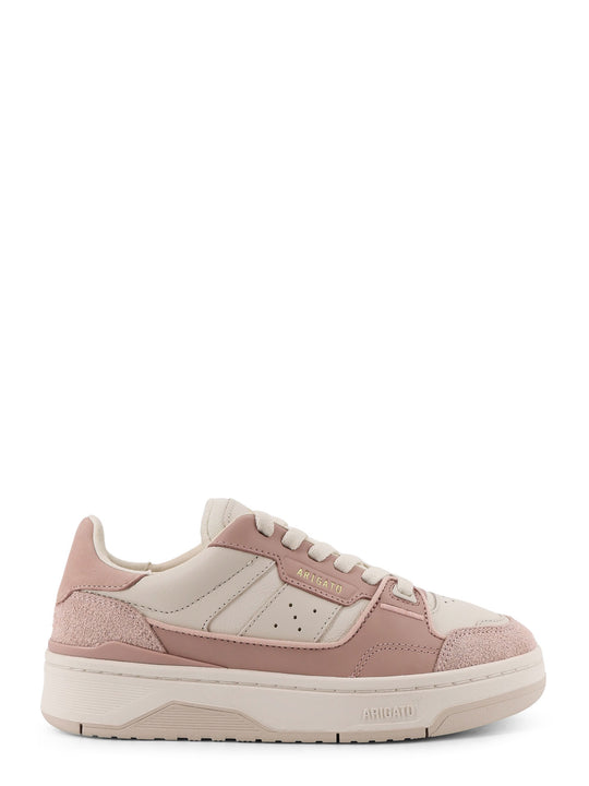 Clay Low-Top Suede And Leather Sneakers