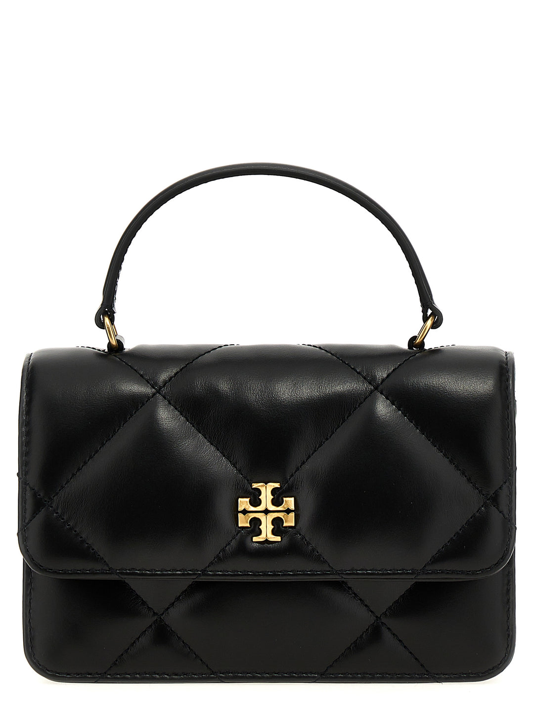 Tory Burch Kira Diamond Quilt Hand Bags - Black | a5635a54b40829d376fb2a421bee6ffe4dc53dba