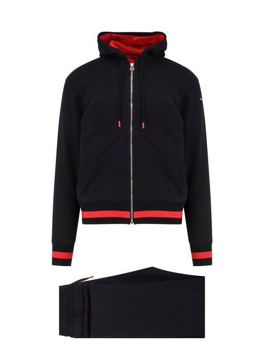 Cotton Jumpsuit With Contrasting Trims