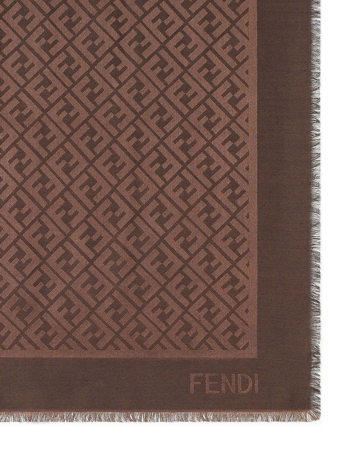 Fendi Scarfs - CIOCCOLATO FONDENTE | af5e62cdbe2f0cfbdcec207dc110adc38d1c64e7