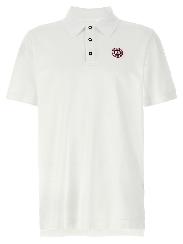 Canada Goose Beckley Polo - White | 6a7dc4f7170d62b0acd68132d977c6f3deb4dc48