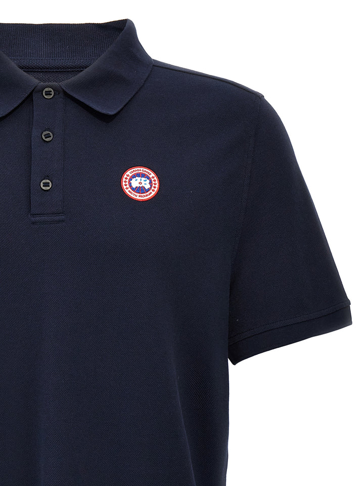 Canada Goose Beckley Polo - Blue | e62f2623b81eeebb684f27a0dd7cd8823a5d0687
