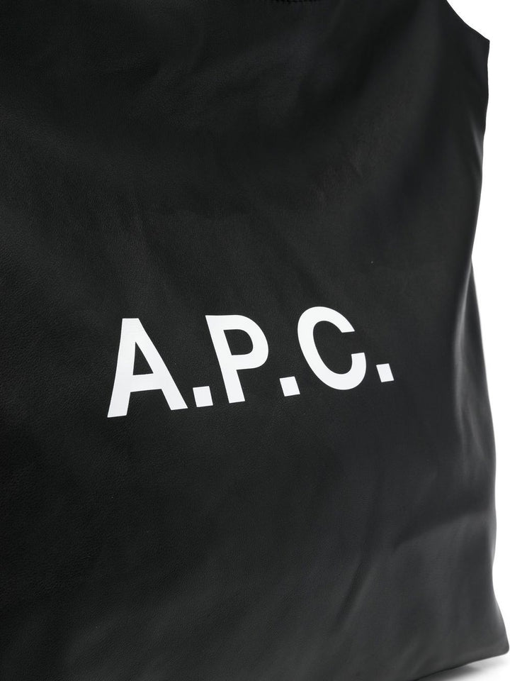 A.P.C. Totes - Black | ac2a648aac533157db9711583fdf863fe32c8c3e