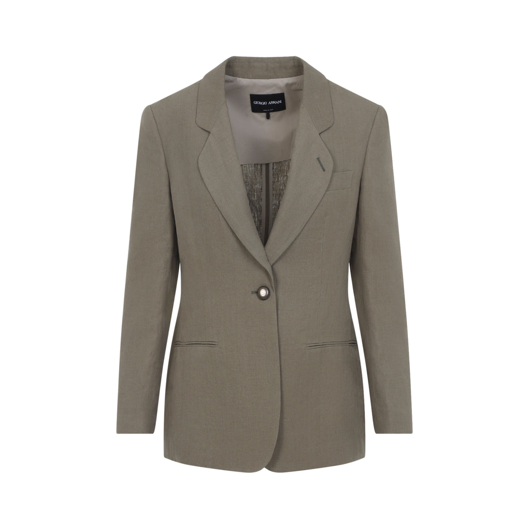 Giorgio Armani Blazer - Grey | efc15d1b526920b4a4d4e1ae8bac6eb17de1ba3e