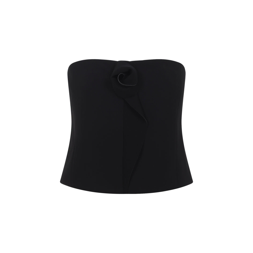 Giorgio Armani Tops - Black | 0b363e32f79bbb1bc59164cf10d10b174d22d673