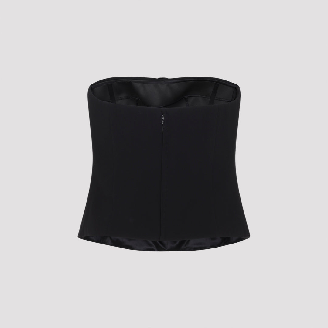 Giorgio Armani Tops - Black | a9e90bed6c19edcdacf2a3d4ac26832fe7acc4e0