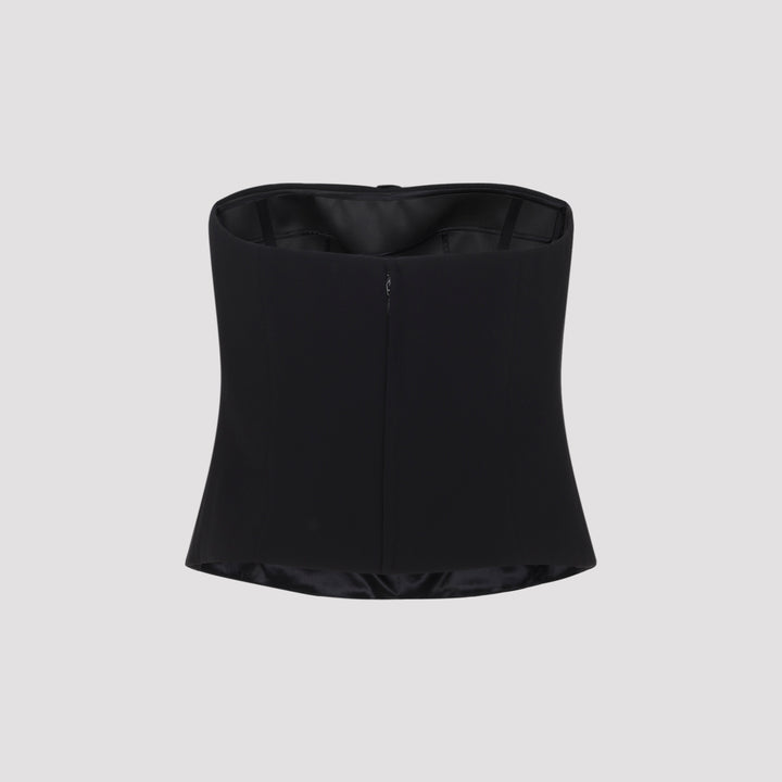 Giorgio Armani Tops - Black | a9e90bed6c19edcdacf2a3d4ac26832fe7acc4e0