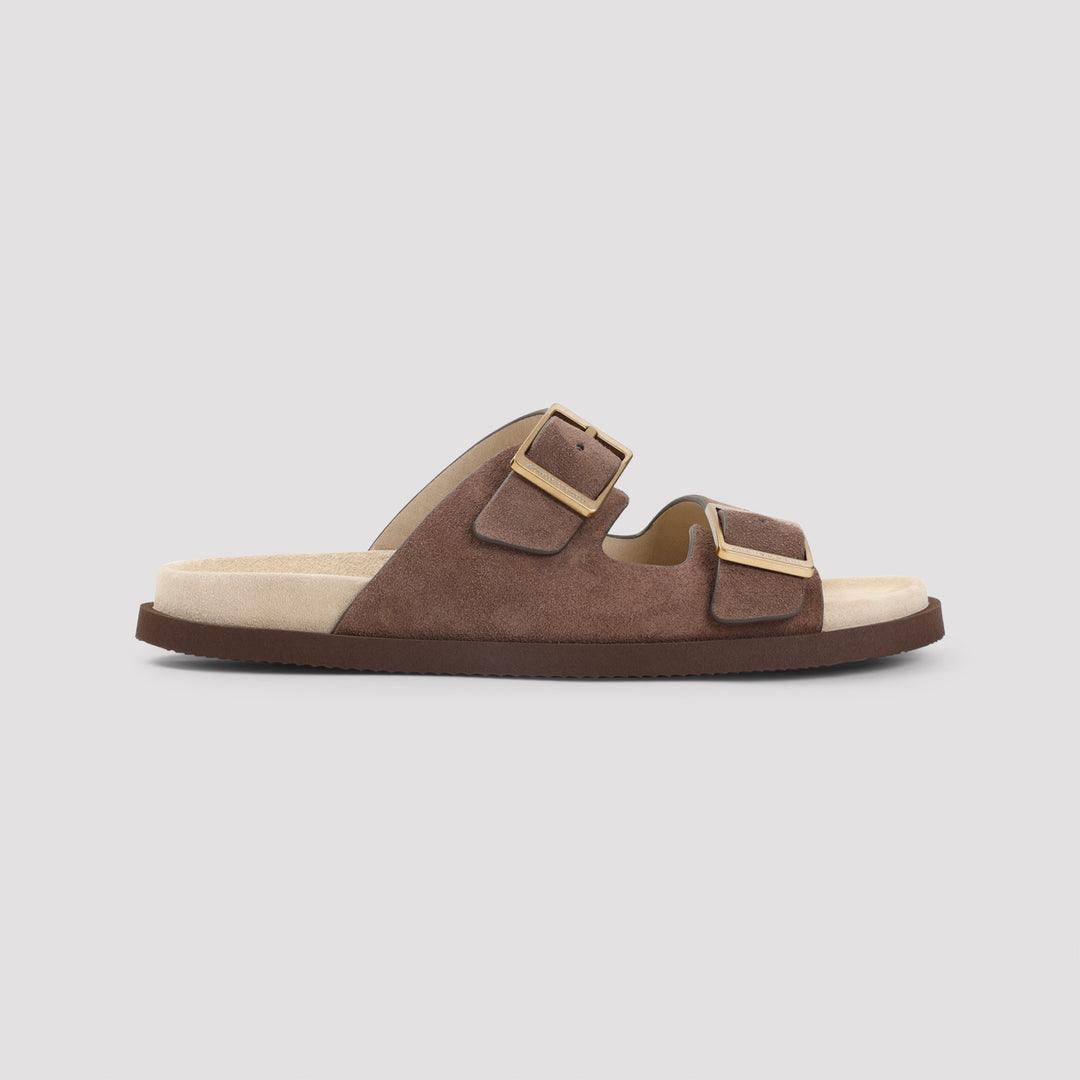 Brunello Cucinelli Sandals - Brown | cda46cb53f161198261701b617913272bd7724a2