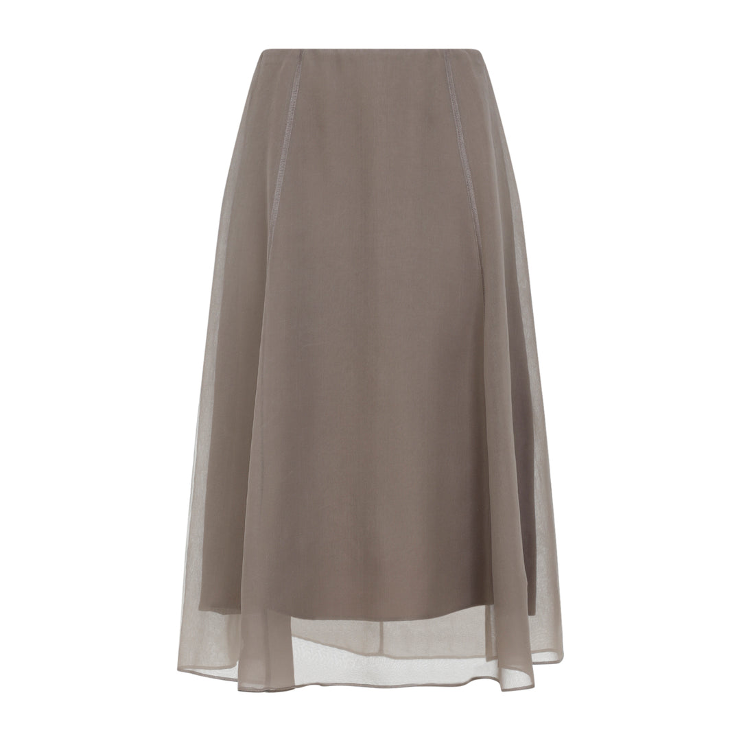 Brunello Cucinelli Midi skirts - Brown | 9eb57414c7cfa618785c4f05829517ca2c1a5e5a