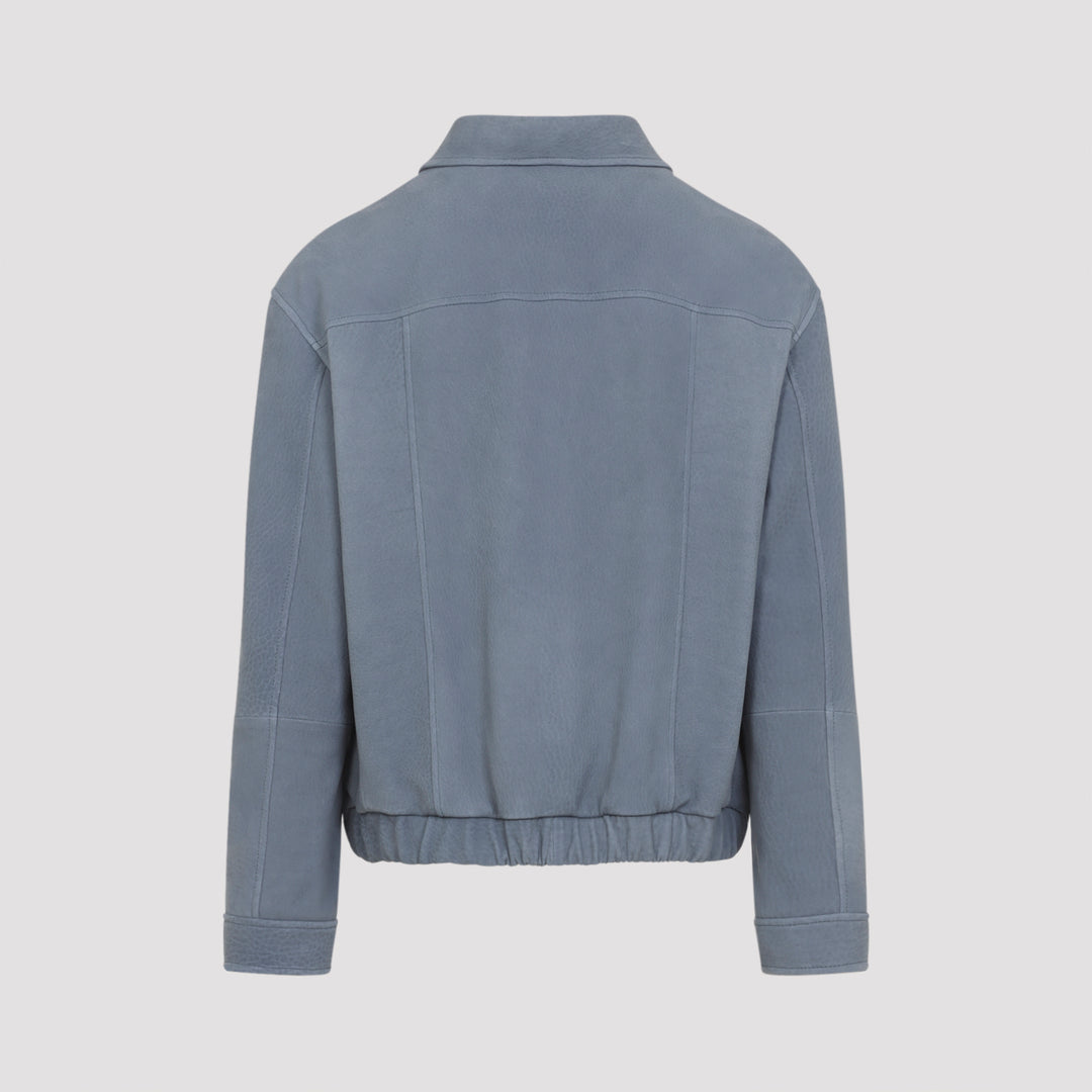 Brunello Cucinelli Leather - Blue | 50ec1107dc2497a6249199f19e69f4f63f94a288