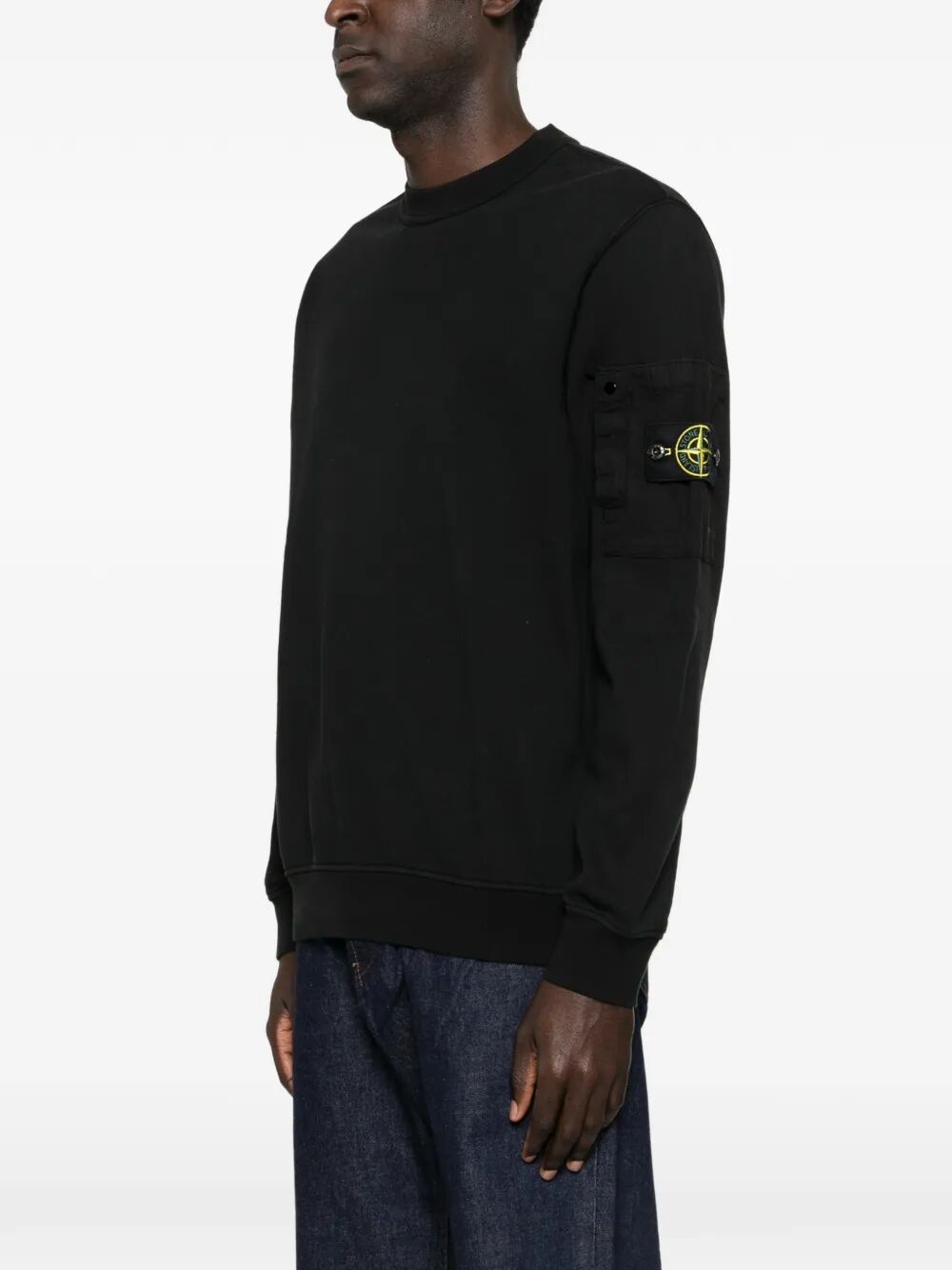 Stone Island Round neck - Black | 5489d5bbfed479f6dbf545e15eba8083959f8ec4